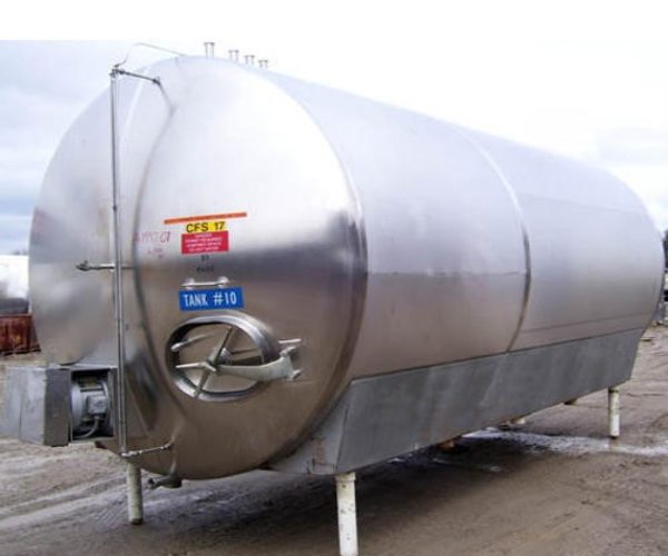 horizontal milk storage tank 1